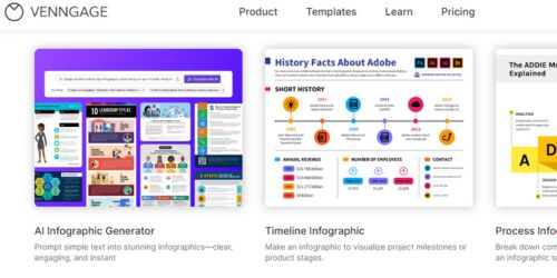 Infographics Tools venngage