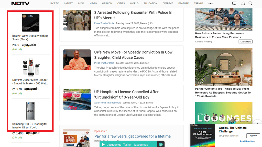 native ads