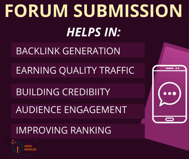 Benefits Of Forum Submission Sites
