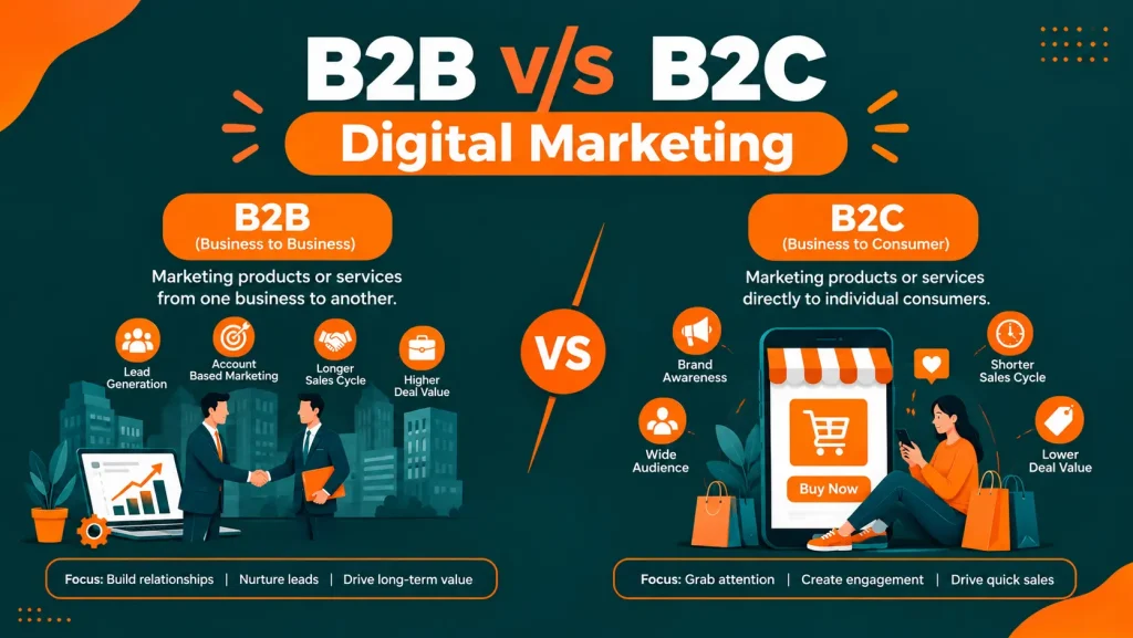 B2B v/s B2C Digital Marketing