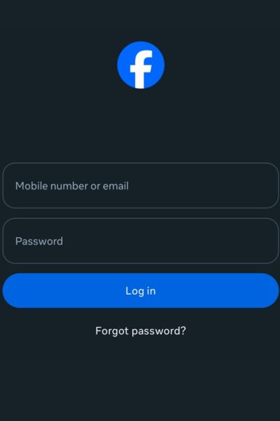 Open the Facebook app on your phone