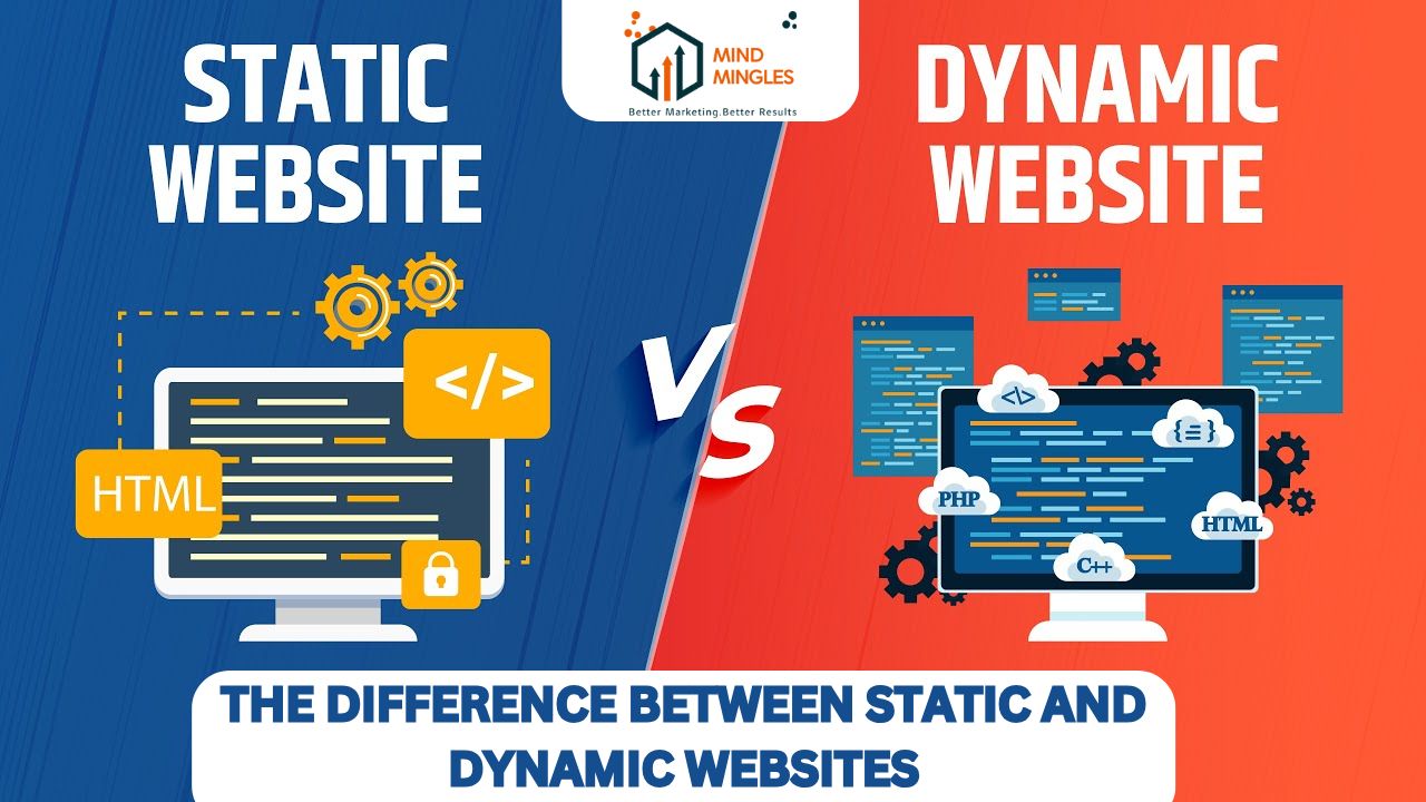 The Difference Between Static And Dynamic Websites