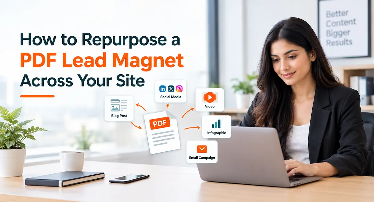 How to Repurpose a PDF Lead Magnet Across Your Site