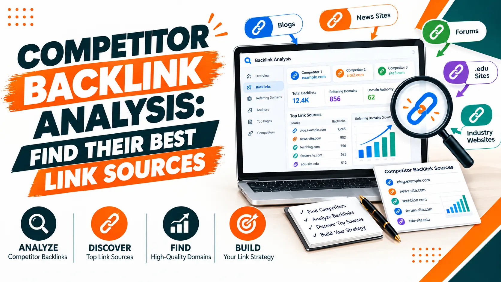 Competitor Backlink Analysis: Find Their Best Link Sources