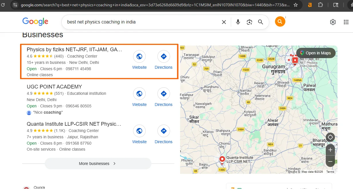 Google Ranking 2