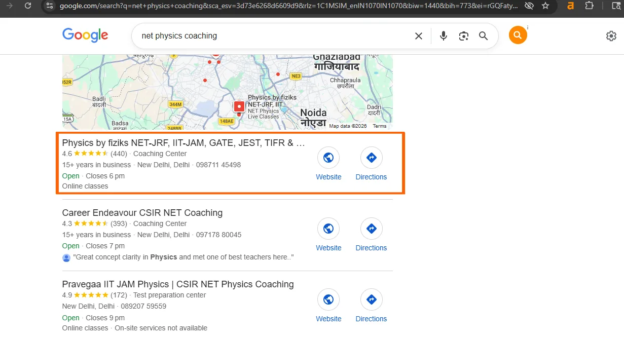 Google Ranking 4