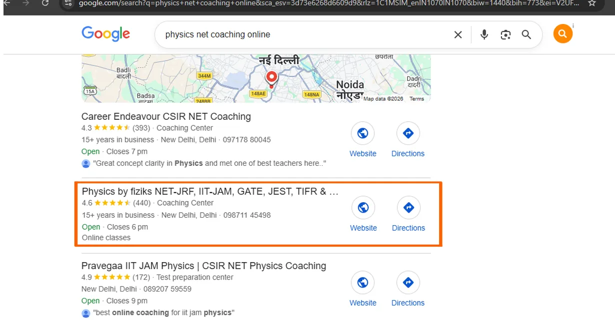 Google Ranking 3