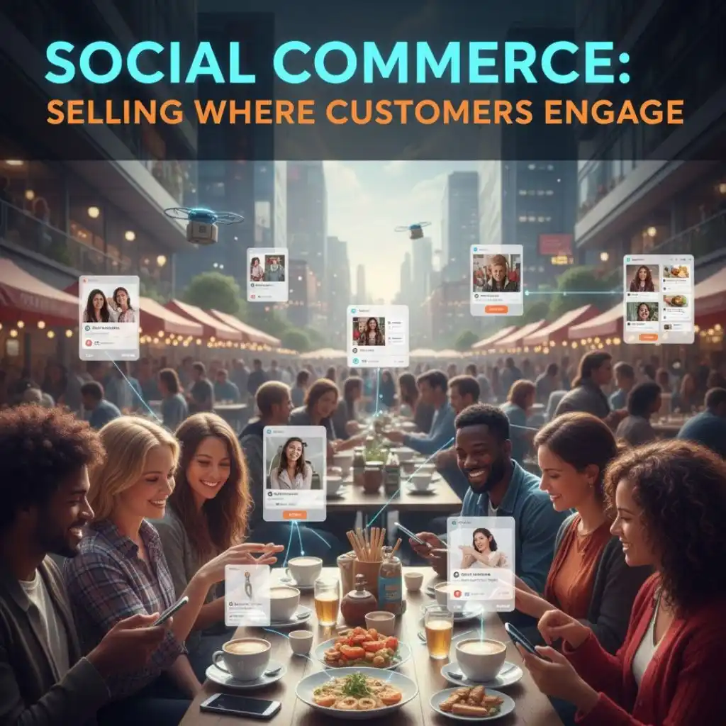 Social Commerce: Selling Where Customers Engage