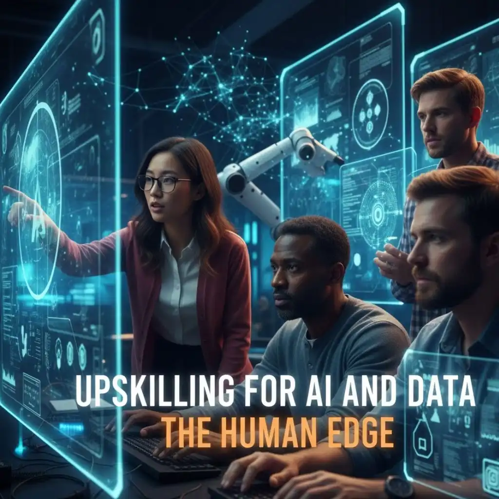 Upskilling for AI and Data: The Human Edge