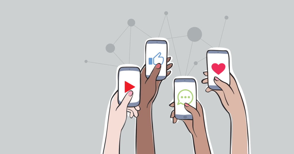 Social media content