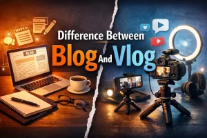 Difference Between Blog And Vlog