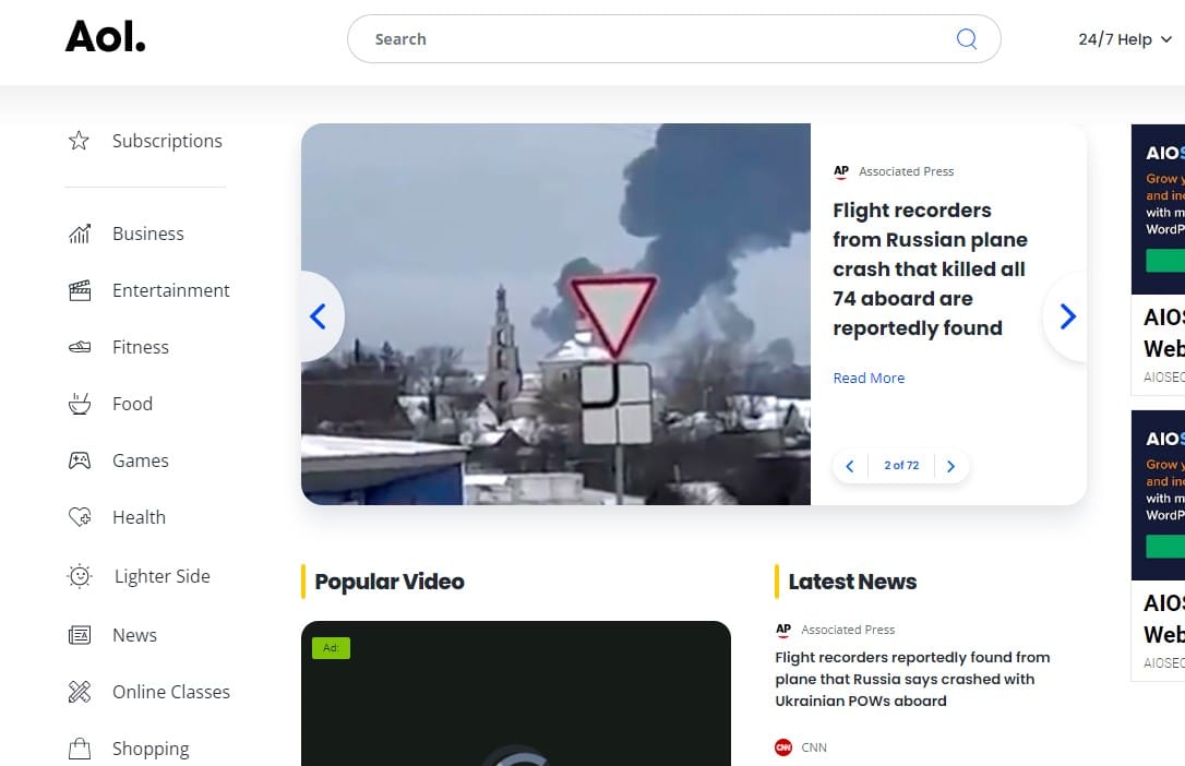 Search Engines Other Than Google: Aol