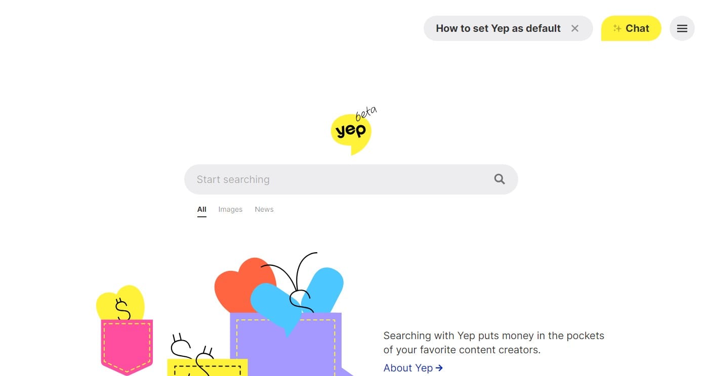 Alternative Search Engines: Yep