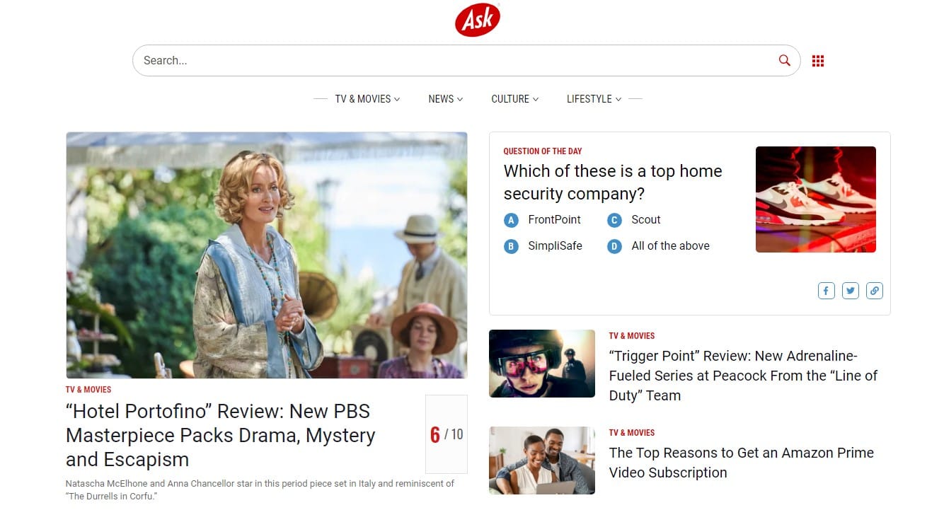 Alternative Search Engines: Ask.com