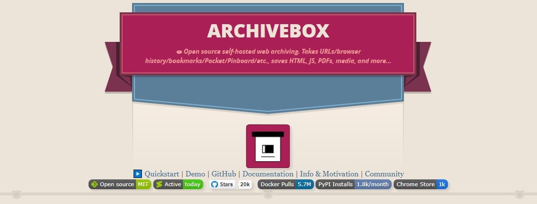 Websites That Archives All Websites: ArchiveBox