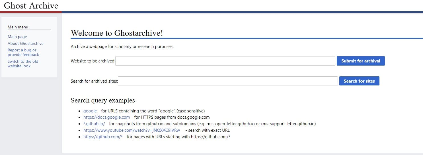 Ghost Archive: Ghost Archive