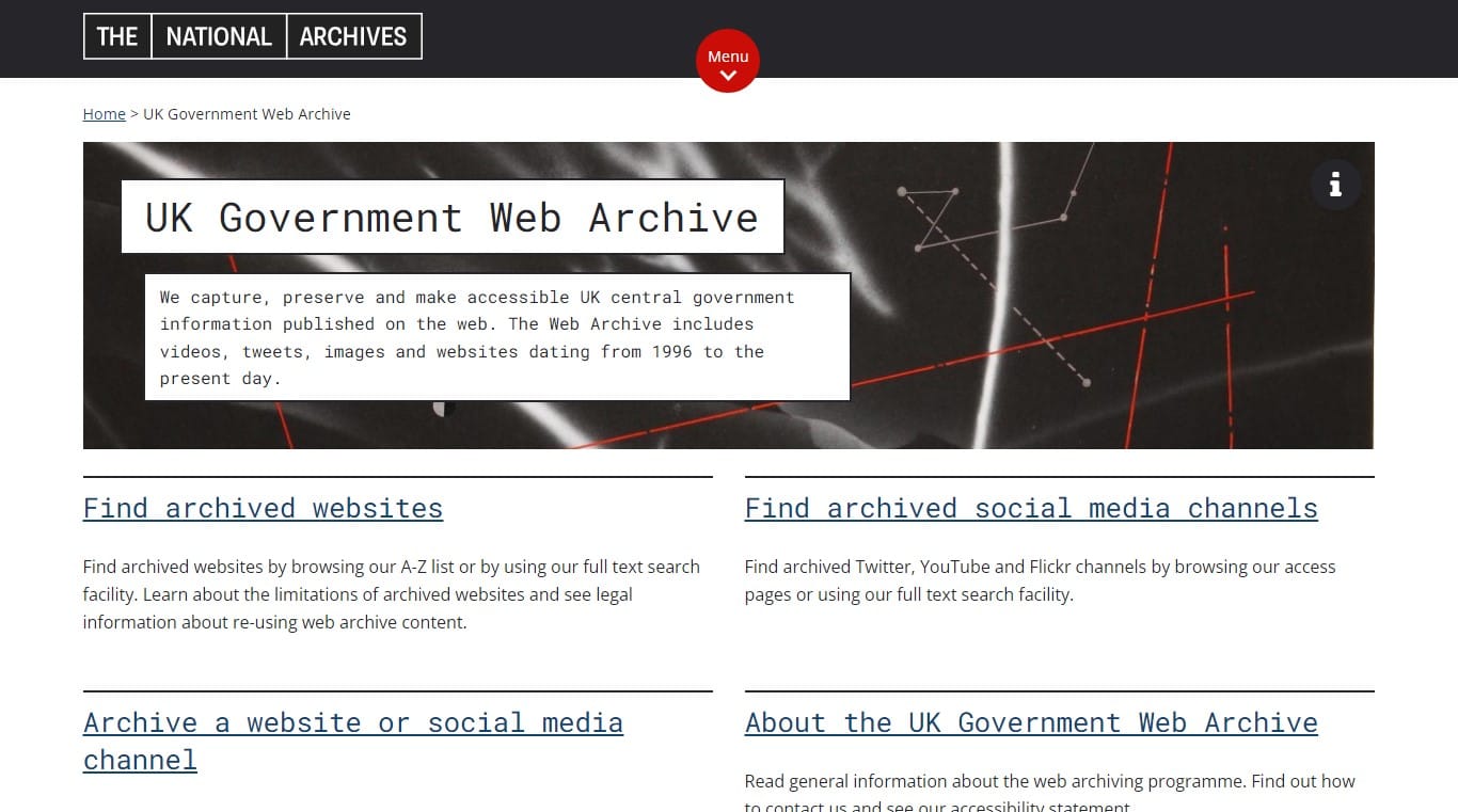 UK Government Web Archive