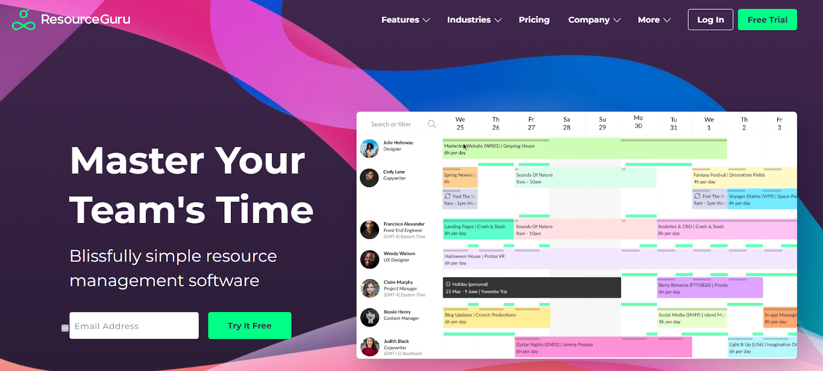 alternatives to Resource Guru