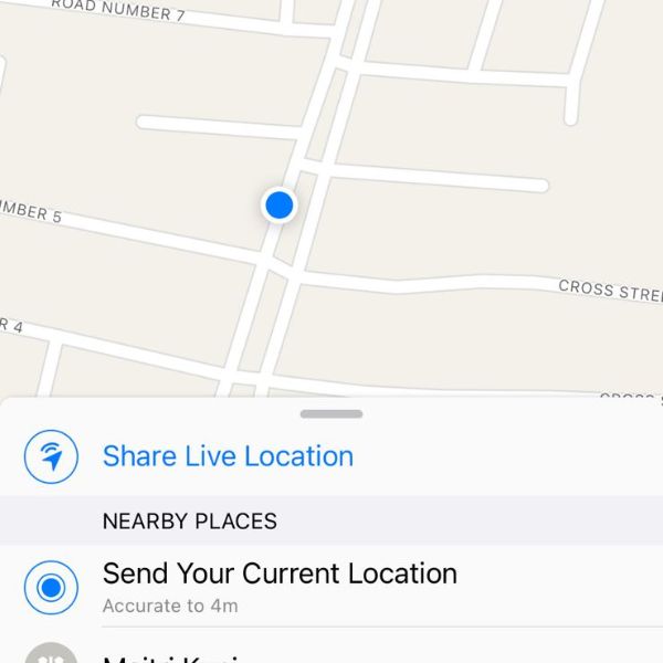 Share Live Location
