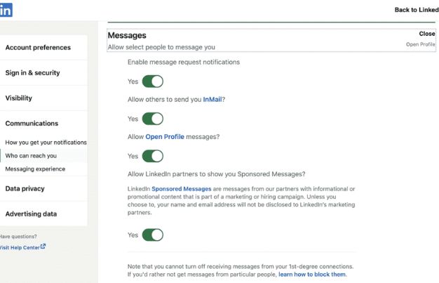 Manage Your Blocked List