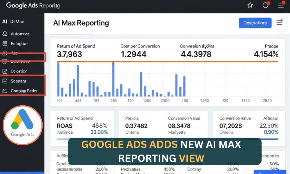 GOOGLE ADS ADDS NEW AI MAX REPORTING VIEW