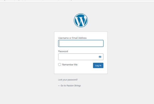 _Log In to Your WordPress Dashboard