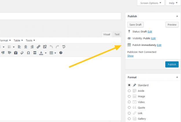 Save, Publish, or Schedule Your Post
