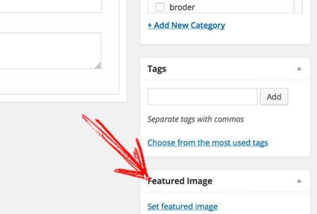 Set a Featured Image