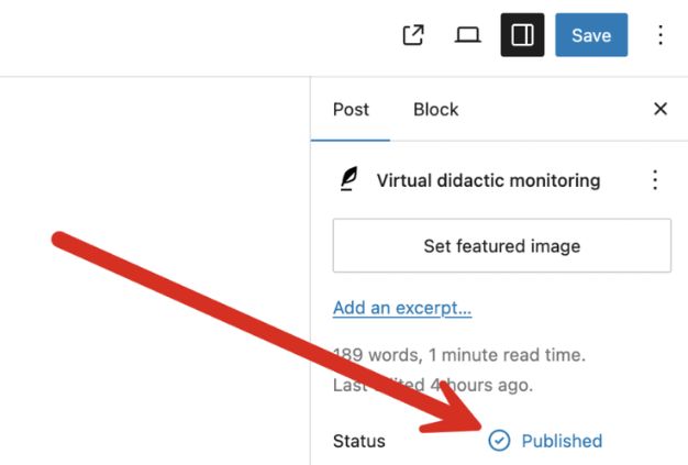 Verify Your Post Is Live