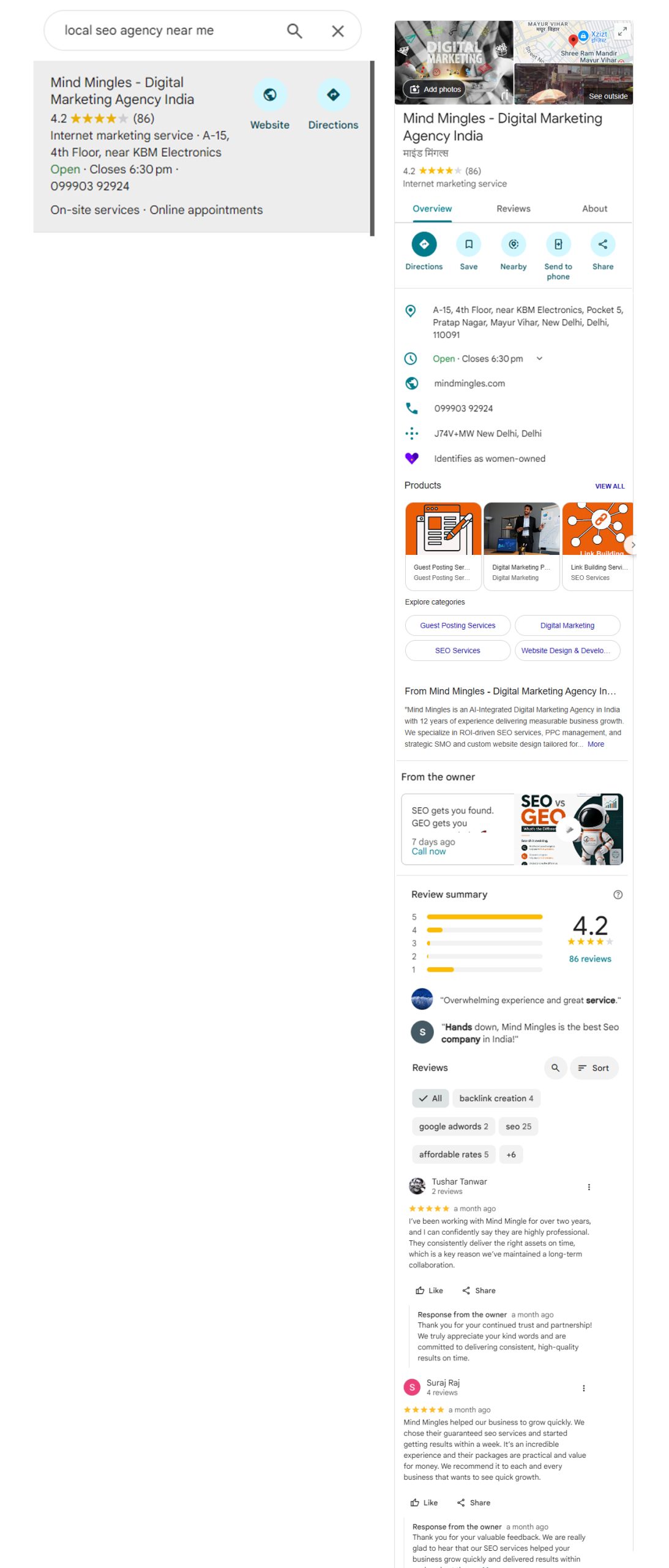 local seo agency near me